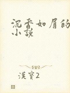 沉香如屑的原著小说