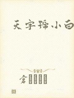 天字号小白脸