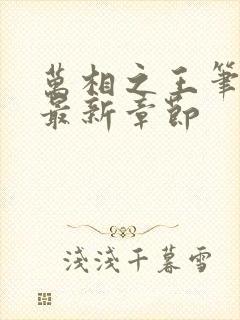 万相之王笔趣阁最新章节