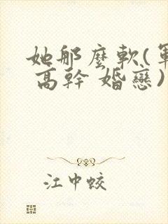 她那么软(军婚 高干 婚恋)完结