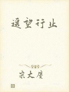 遥望行止