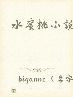 水蜜桃小说