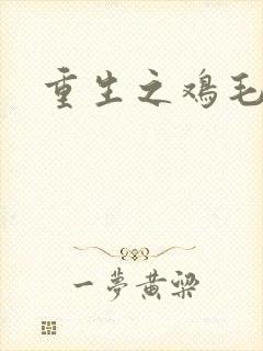 重生之鸡毛蒜皮