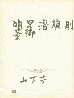 明星潜规则之皇董卿