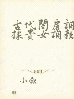 古代闺房调教h揉贵女调教记