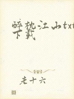 醉枕江山txt下载