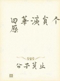 田华演员个人简历