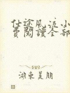 仕途风流小说免费阅读全部章节