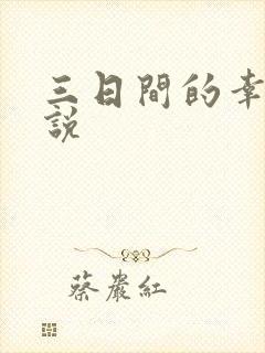 三日间的幸福小说