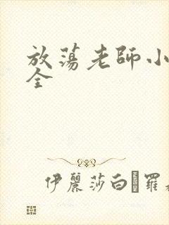 放荡老师小说大全