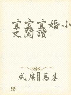 宜室宜婚小说全文阅读