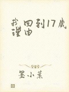 我回到17岁的理由