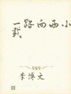 一路向西小说下载