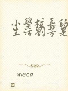 小学校长的幸福生活刘芳是谁