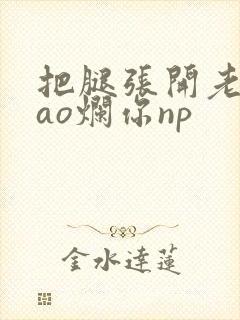 把腿张开老子cao烂你np