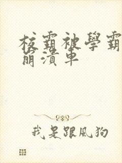 校霸被学霸玩到崩溃车