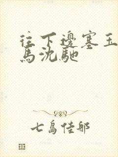 往下边塞玉器骑马沈驰