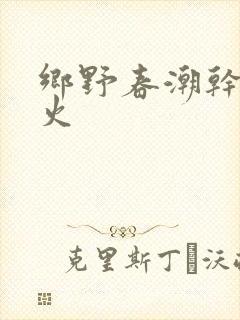 乡野春潮干柴烈火