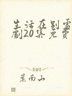 生活在别处电视剧20集免费观看