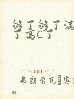够了够了满到C了高C了