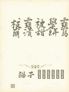 校霸被学霸玩到崩溃甜饼写手