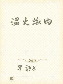 温火炖肉