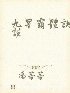 九星霸体诀 小说