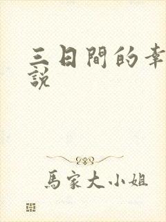 三日间的幸福小说