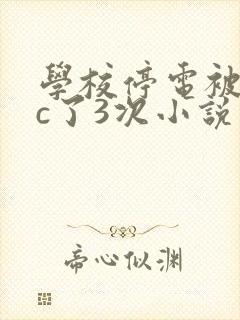学校停电被同桌c了3次小说
