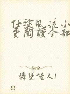 仕途风流小说免费阅读全部章节