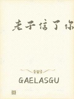 老子信了你的邪