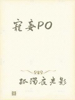 宠妾PO