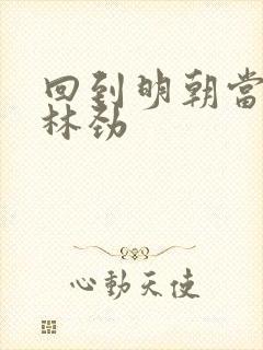 回到明朝当王爷林劲