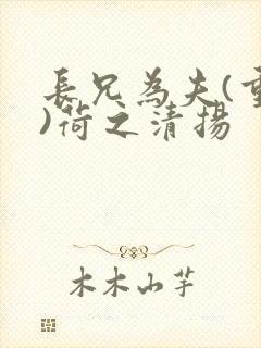 长兄为夫(重生)荷之清扬
