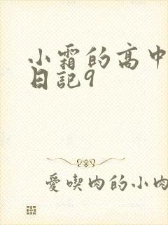 小霜的高中成长日记9