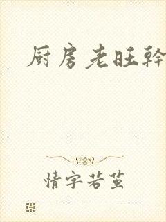 厨房老旺干秦雨