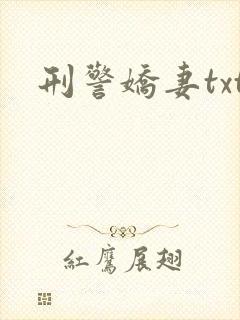 刑警娇妻txt