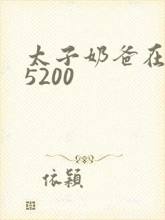 太子奶爸在花都5200