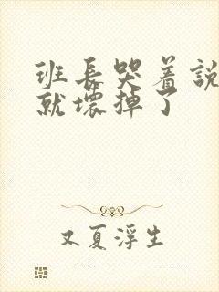 班长哭着说再c就坏掉了