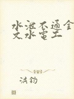 水泄不通金银原文水电工