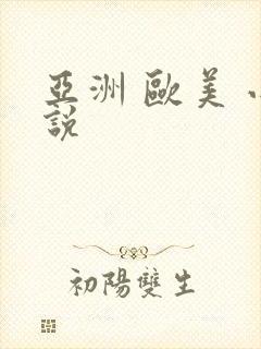 亚洲 欧美 小说