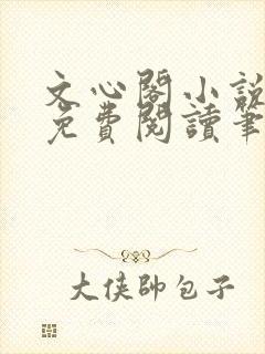 文心阁小说全文免费阅读笔趣阁