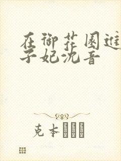 在御花园进入太子妃沈音