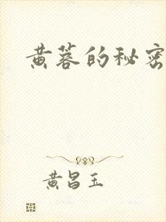 黄蓉的秘密