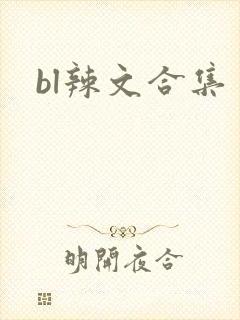 bl辣文合集