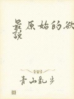 最原始的欲望小说