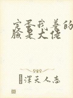 完蛋我养的小白脸是大佬