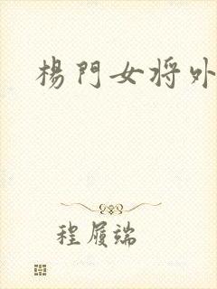 杨门女将外传