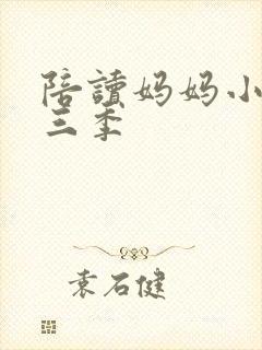 陪读妈妈小说第三季