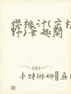 樱桃汁(宋枝江野)笔趣阁